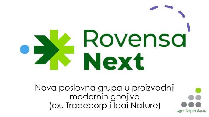 Rovensa NExt novi naziv za gnojiva marke Tradecorp